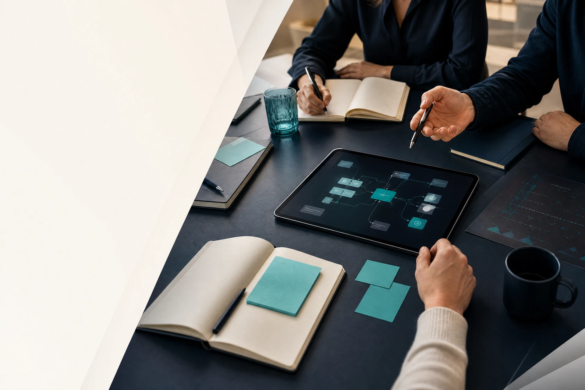 Praxisorientierte Zusammenarbeit in einem KI-Workshop